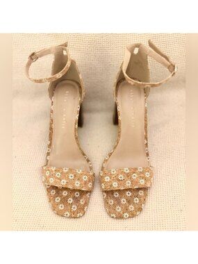 Kelly & Katie Cork Floral Women's Heels